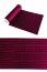 Chaks 10515, Chemin de Table Velours BORDEAUX avec lignes brillantes