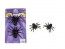 P'TIT Clown re10531 - Sachet de 2 Araignées flockées de 11 cm - assorties