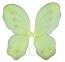 P'TIT Clown re10871 - Ailes de papillon - 32 x 48 cm, vert