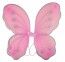 P'TIT Clown re10873 - Ailes de papillon - 32 x 48 cm, rose