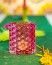 LOT de 8 Photophores Porte-bougie Bradley verre 8,8cm Framboise