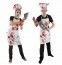 P'TIT Clown re13521 - Costume adulte cuisinier sanglant, taille unique