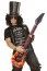 Guitare Rock Flammes gonflable 90cm