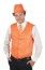 P'TIT Clown re16636 - Gilet sans manches sequin orange