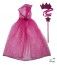 P'TIT Clown re21003 - Set déguisement enfant Princesse rose