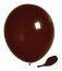 Sachet 25 ballons Opaques 25cm, Chocolat 25cm