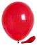 Sachet 25 ballons Opaques 25cm, Rouge 25cm