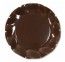 Paquet de 10 assiettes 21cm Chocolat