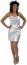 Chaks 31 250714 05, Déguisement ROBE courte brillante ARGENT, adulte