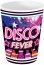 Lot de 6 Gobelets carton Disco Fever 24cl