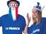 T-Shirt I Love France, adulte 