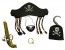 Party Pro 333131, Set Pirate enfant (5 pièces)