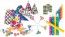 P'TIT Clown re36388 - Kit cotillons pour 10 personnes