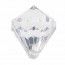 Sachet de 6 Pampilles diamant, Transparent