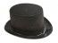 P'TIT Clown re40004 - Chapeau feutre Haut de Forme 12cm adulte, noir