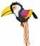 Party Pro 40179060, Pinata tropi toucan