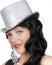 Chapeau Haut de Forme LUXE, Argent brillant