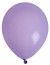 Sachet de 8 ballons latex 23cm unis, Parme