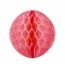 Party Pro 502212S, Boule alvéolée corail 12 cm