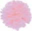 Party Pro 50247, Boule Pompon Papier De Soie Rose vintage 40 cm