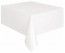 Nappe plastique rectangle blanche