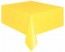 Nappe plastique rectangle jaune