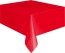 Nappe plastique rectangle, Rouge