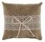 SANTEX 5336-26, Coussin d'alliances naturel dentelle