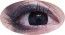 P'TIT Clown re55503 - Lentilles de contact fantaisie, œil noir, la paire