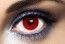 P'TIT Clown re55504 - Lentilles de contact fantaisie, œil rouge, la paire