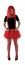 P'TIT Clown re56007 - Bretelles, largeur 3.5 cm, Rouges