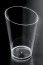 Lot 25 verres amuse-bouche CONIQUES, Transparent 7,5cl