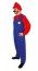 Costume Plombier ado 14/16 ans, Rouge et bleu