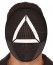 Masque Gamer noir, Triangle