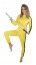 P'TIT Clown re66433 - Déguisement adulte Kung-fu jaune femme taille S/M