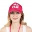 P'TIT Clown re66607 - Casquette Team EVJF, rose