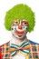 P'TIT Clown re68004 - Perruque pop vert