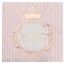 SANTEX 7245-20, Sachet 20 Petites Serviettes Princesse rose Gold brillant