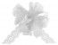 SANTEX 7341-1-31, Sachet de 5 Noeuds automatiques Fleur, Blanc