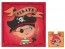 SANTEX 7521-99, Sachet de 20 Serviettes Pirate enfant colorées