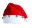 P'TIT Clown re75750 - Bonnet de Père Noël avec grelots