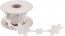 Chaks 80250-00, Ruban feutrine Fleur de 2 m x 3.5cm, Blanc