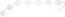 Chaks 80274-00, Guirlande Confettis 5cm, longueur 4m Blanc