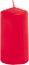Chaks 80292-02, Petite bougie cylindrique 6cm, Rouge