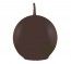 Chaks 80293-06, Bougie Boule 6cm diam, Chocolat