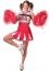 Déguisement Cheerleader pompom USA adulte