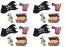 Chaks 81008, Sachet de 16 confettis de table Pirate (avec coffre...)