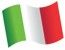 Chaks 82001, Sachet de 16 Confettis Drapeau italien