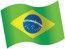 Chaks 82002, Sachet de 16 Confettis Drapeau brésilien 2cm