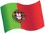Chaks 82004, Sachet de 16 Confettis Drapeau portugais